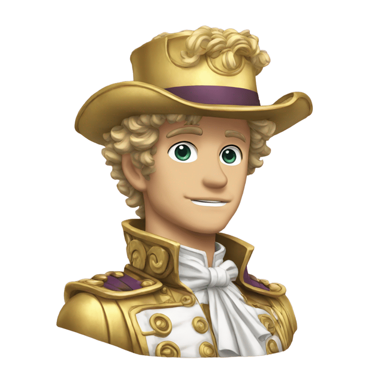 genmoji: Caesar Zeppeli