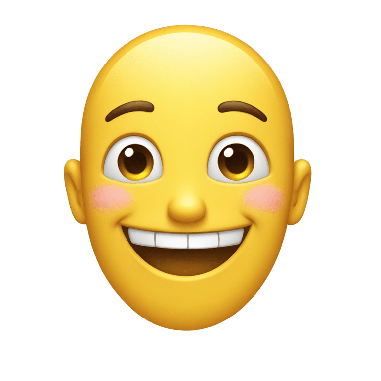 genmoji: Smiling faces smiled.