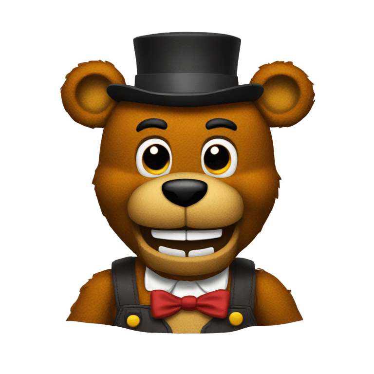 genmoji: Freddy Fazbear