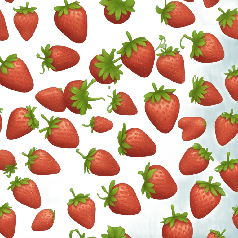 genmoji: Strawberry elephant