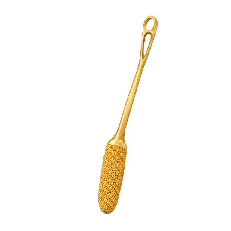 絵文字：golden crochet hook