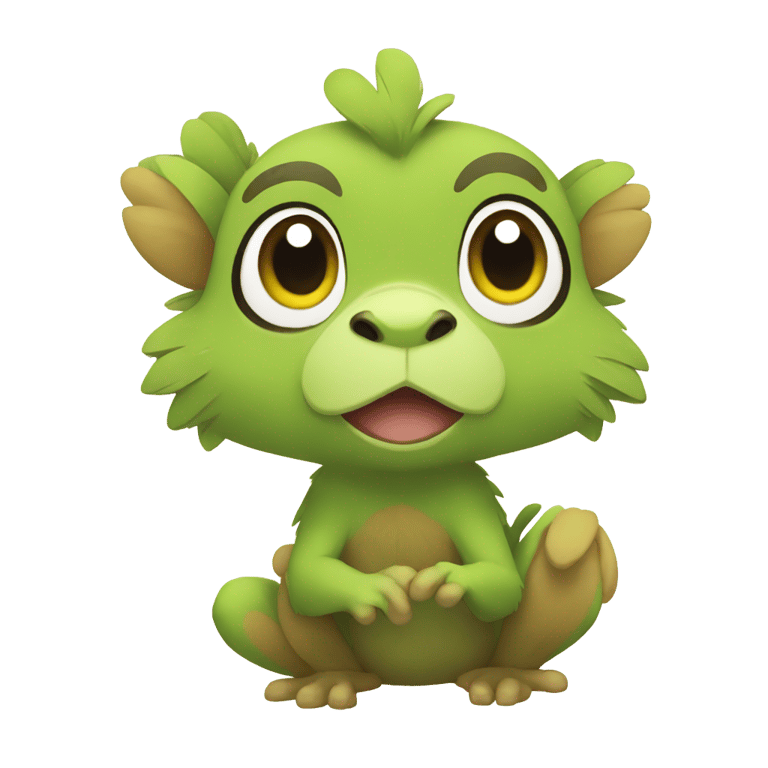 絵文字：Grookey