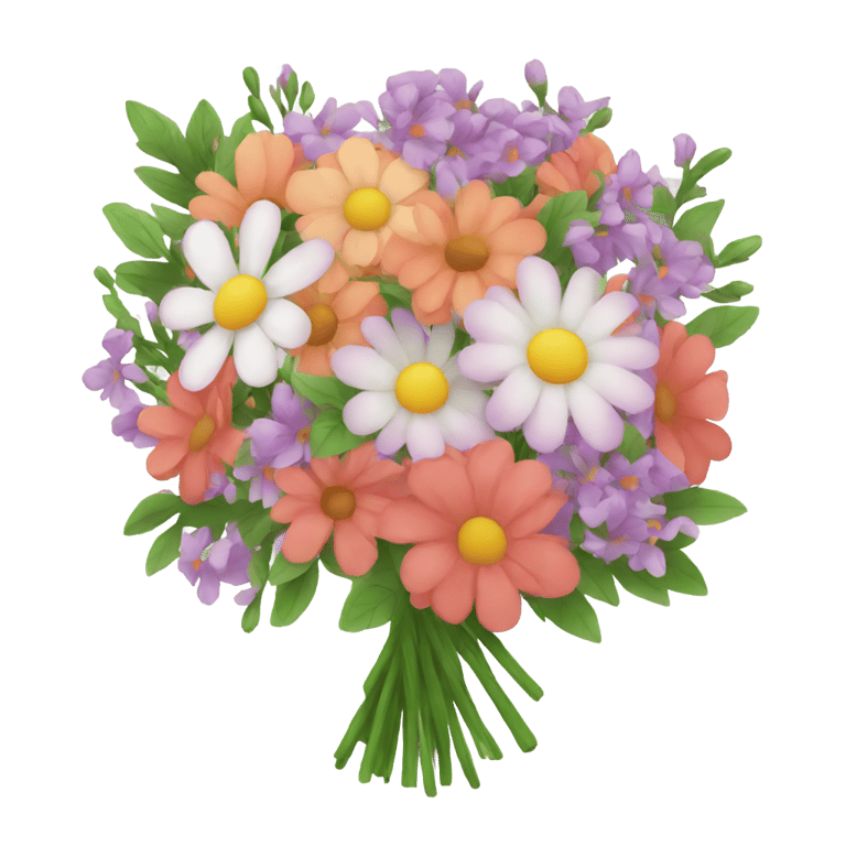 genmoji: flower bouquet