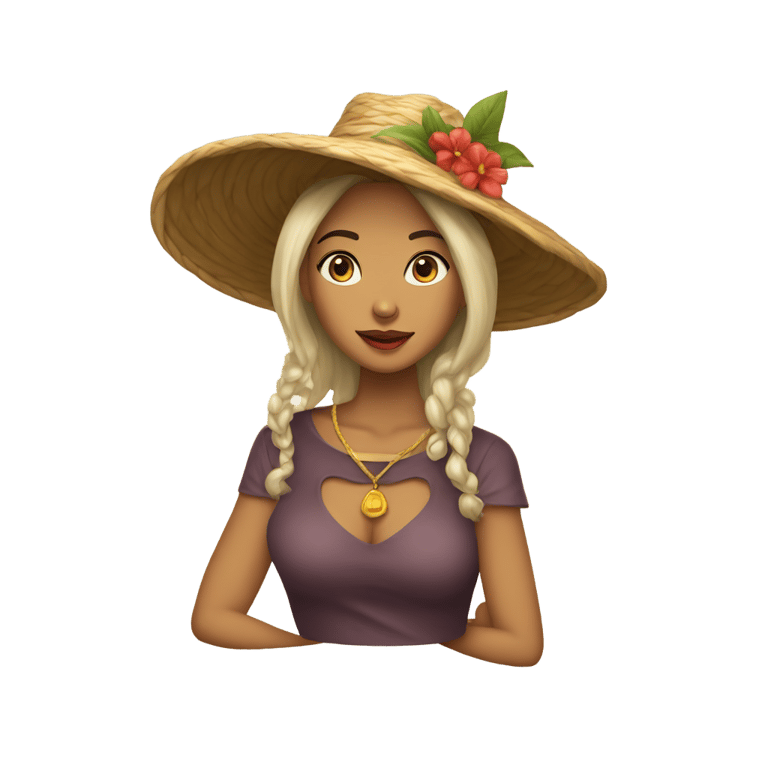 genmoji: uma senhora com chapéu de mago