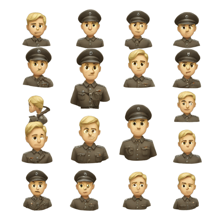 genmoji : Nazi men