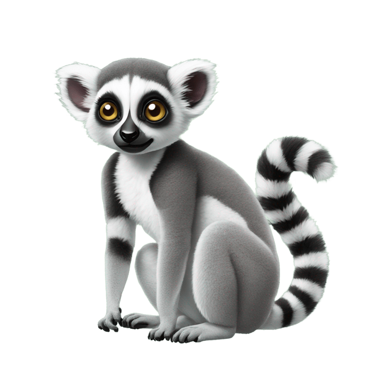 genmoji: 🦝🧋ring tailed lemur lemonade