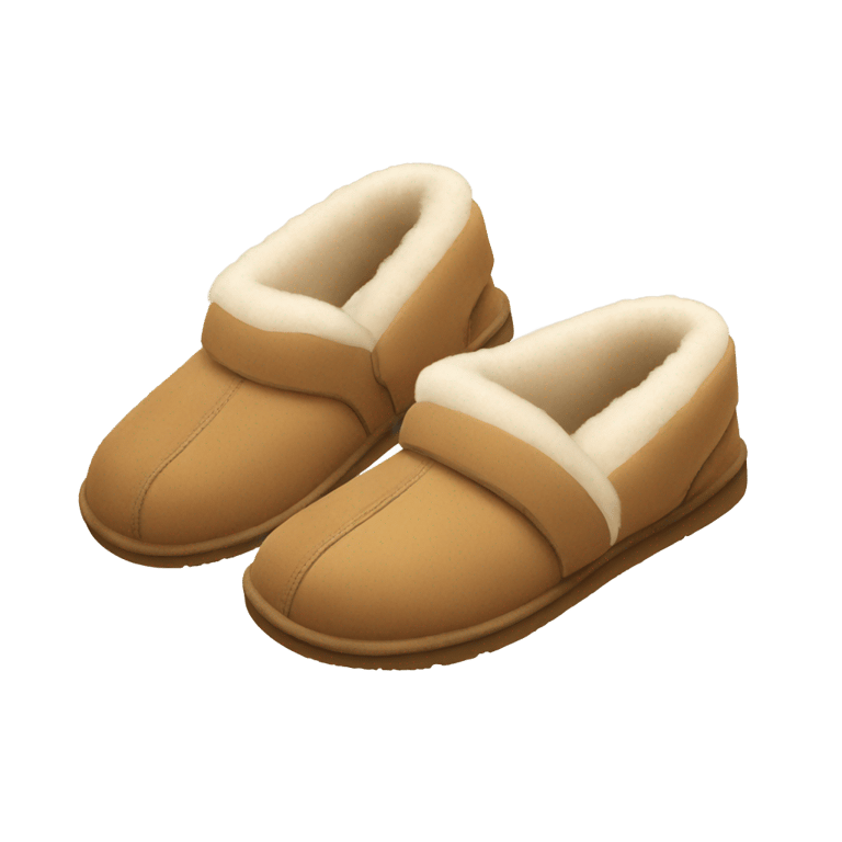 genmoji: UGG LOWMEL SLIPPERS