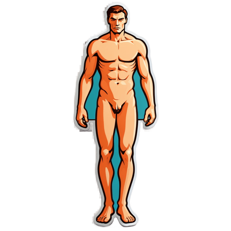 genmoji: nude man