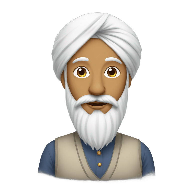 genmoji : Homme sikh