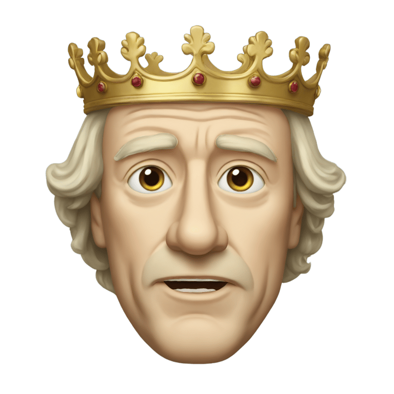 genmoji: King Charles III