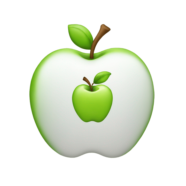 genmoji : logo de la pomme