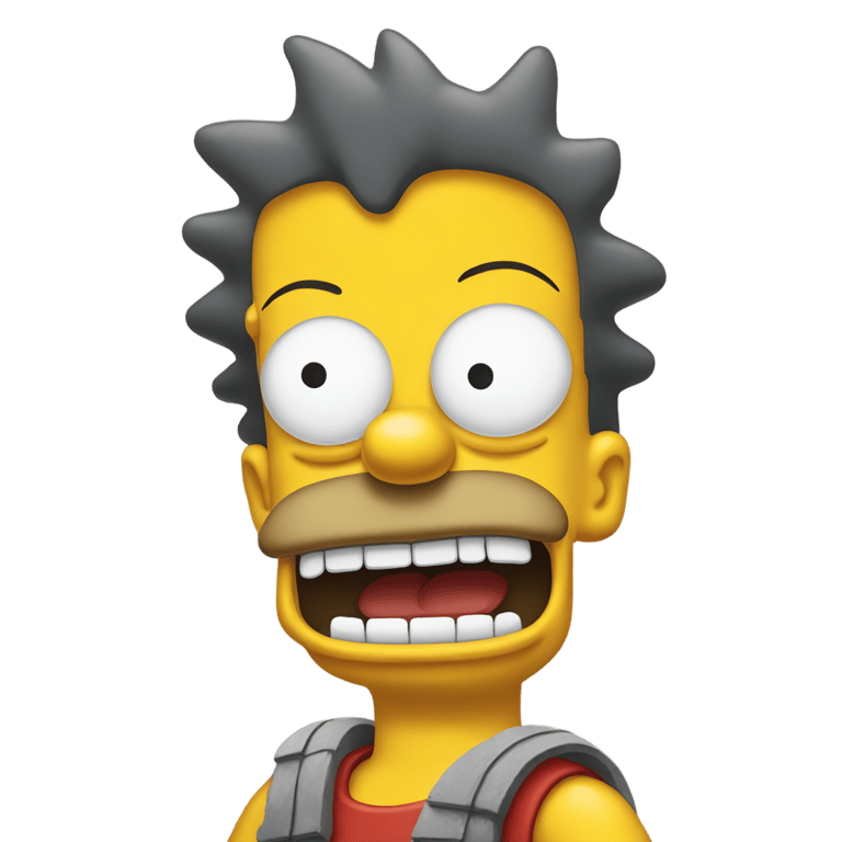 絵文字：bart simpson