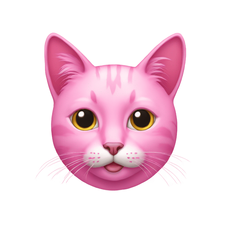 絵文字："Pink Cat"