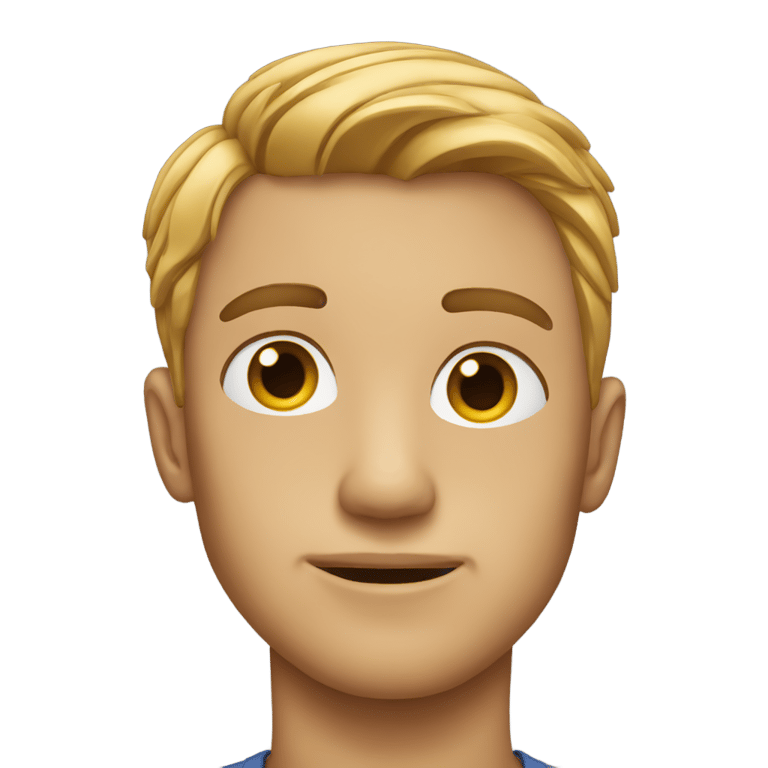 genmoji: Person with jawline