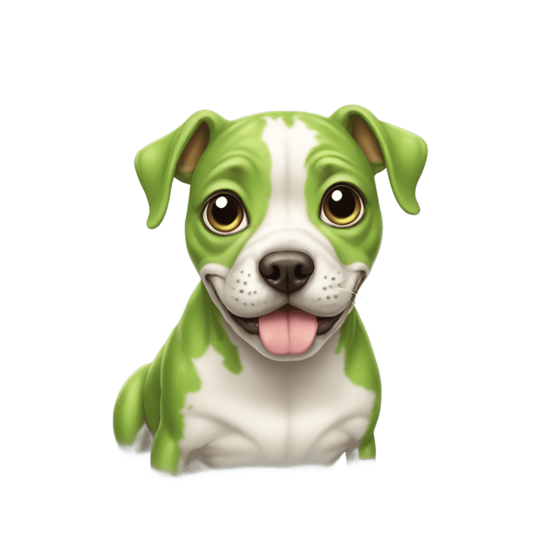 genmoji: Frog dog