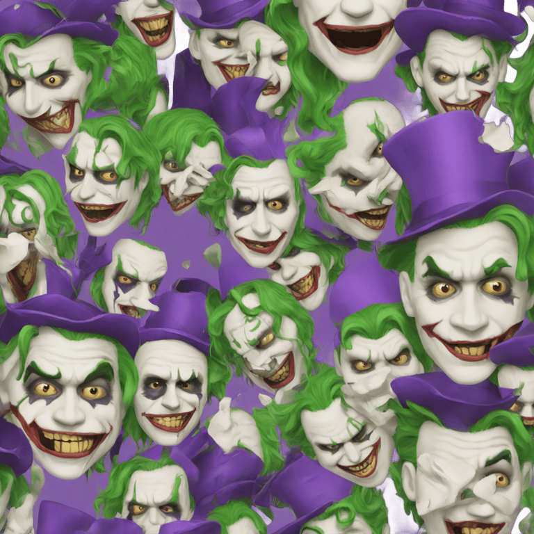 絵文字：Madness, The Joker