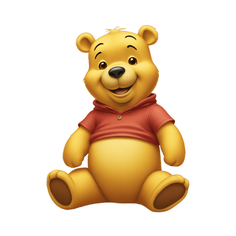 genmoji: Winnie the Pooh bear