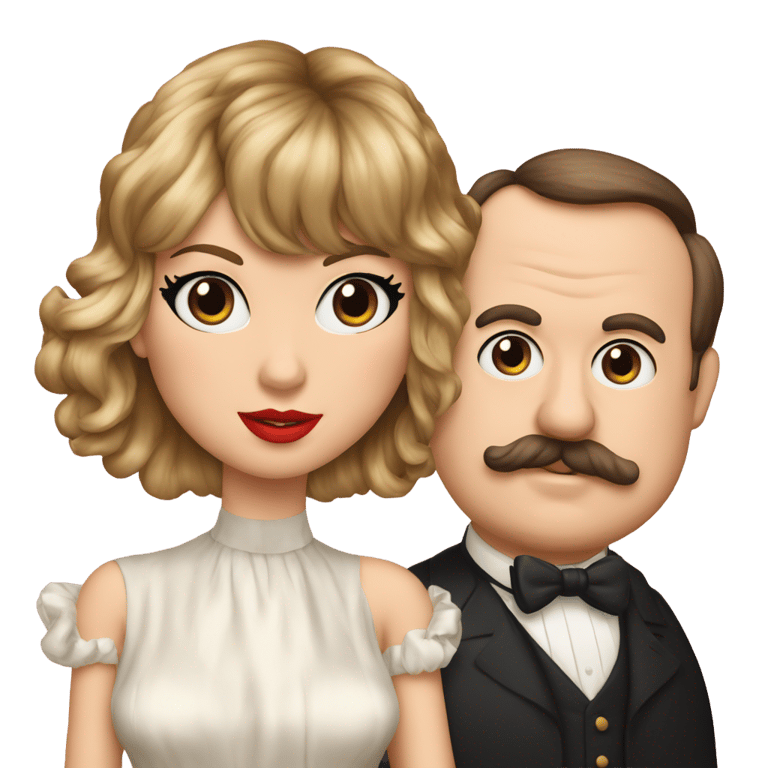 genmoji: Taylor Swift and Grover Cleveland