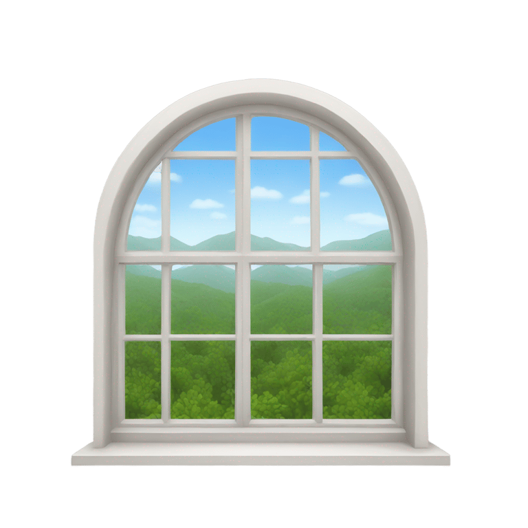 genmoji: Arched window