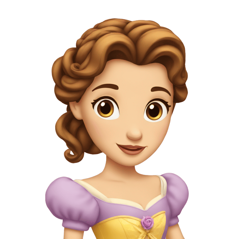 絵文字：Princess Belle