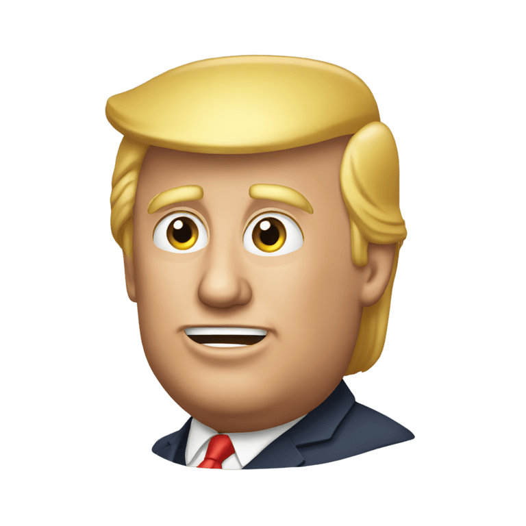 genmoji: donald trump