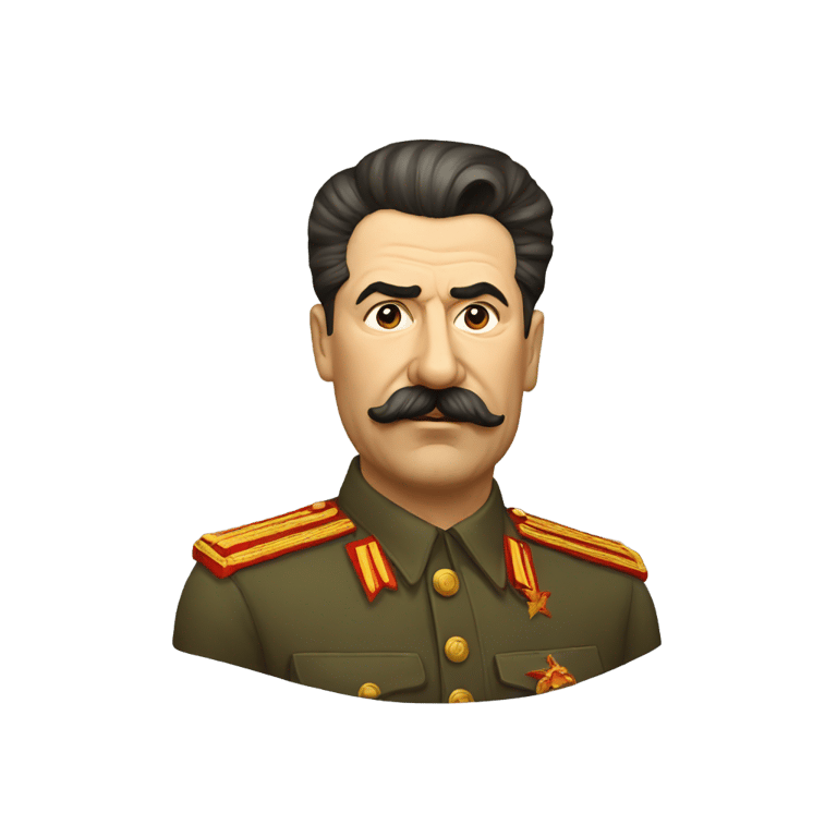 genmoji: Joseph Stalin