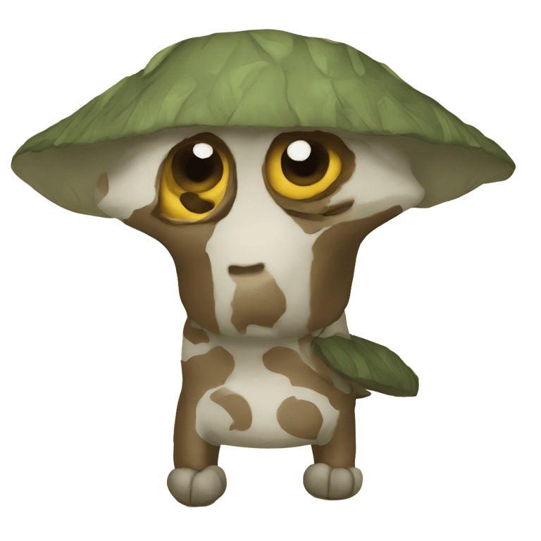 genmoji: snigular mushoom