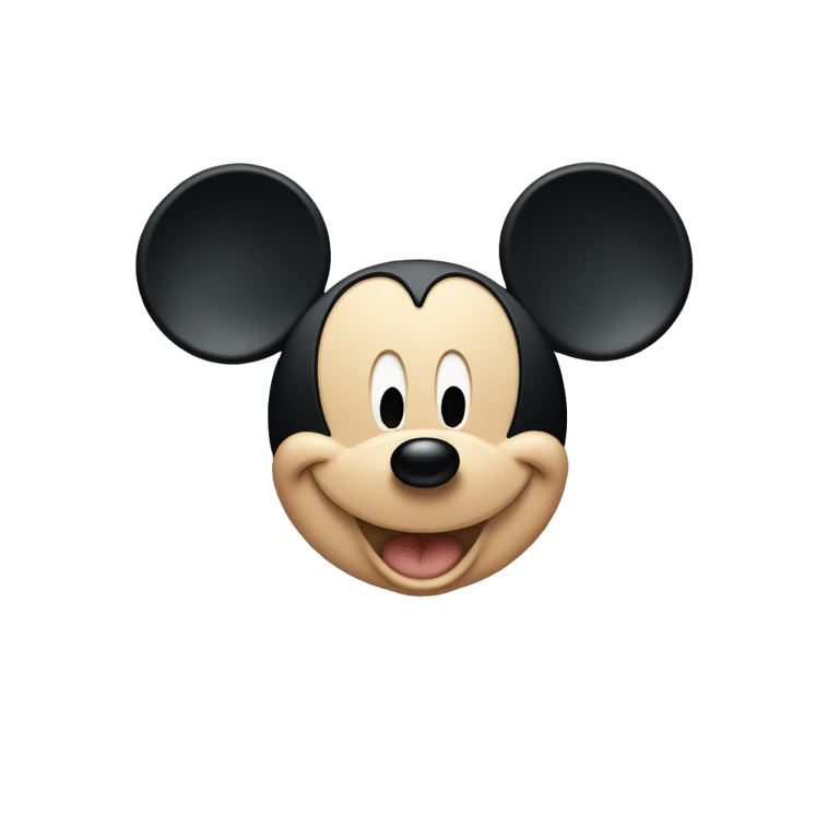 genmoji: Mickey Mouse