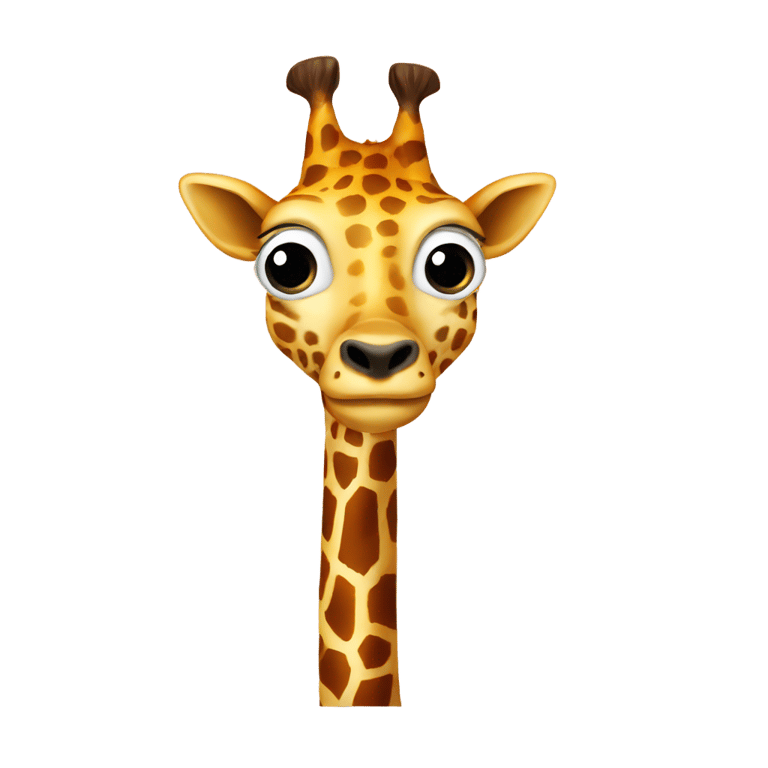 genmoji: girraffe spoon