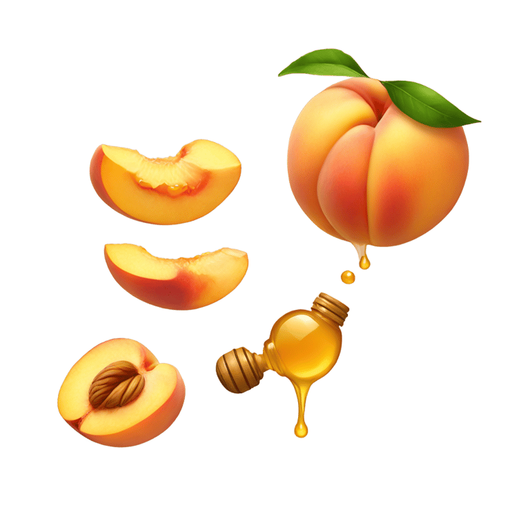 genmoji: peach and honey