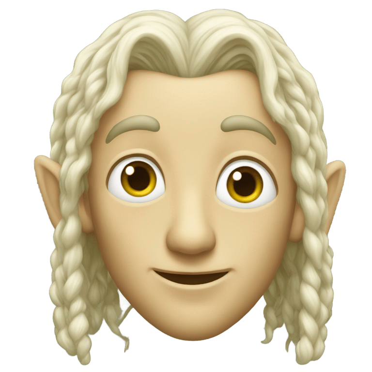 genmoji: lord of the rings elves