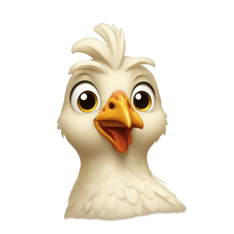 genmoji: Chicken little