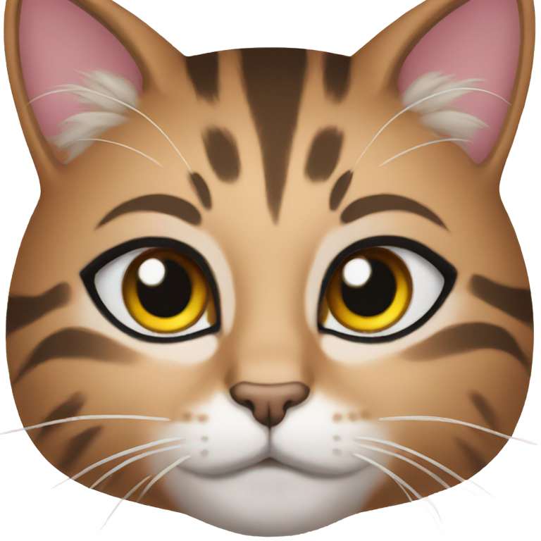 genmoji: cat makeup