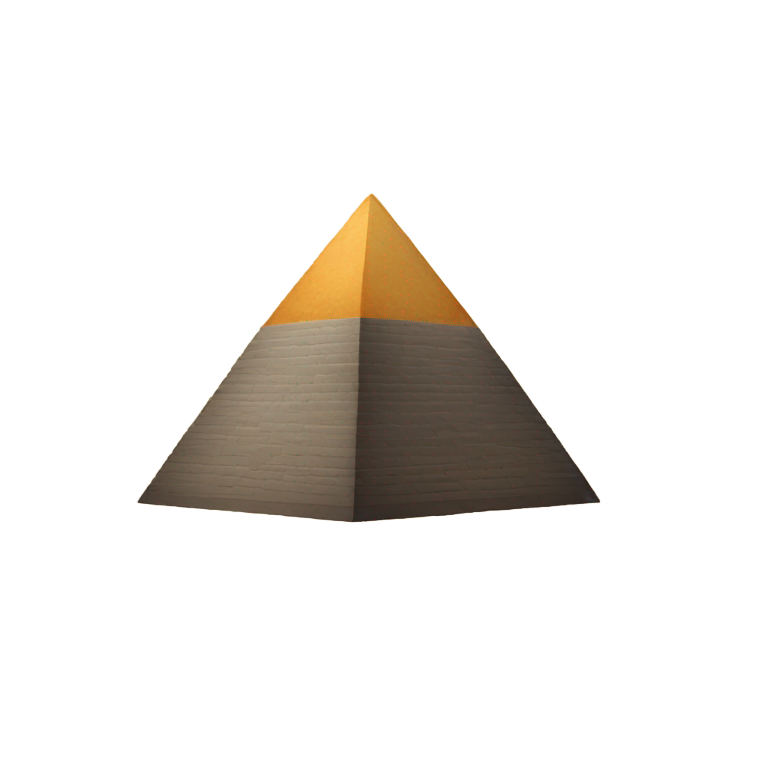 genmoji : Pyramide renversée