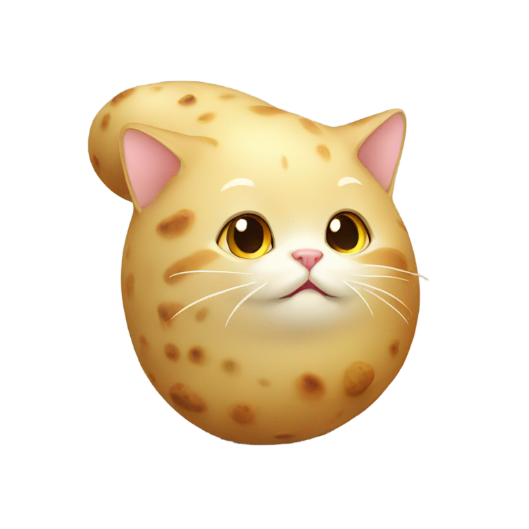 genmoji: Potato cat