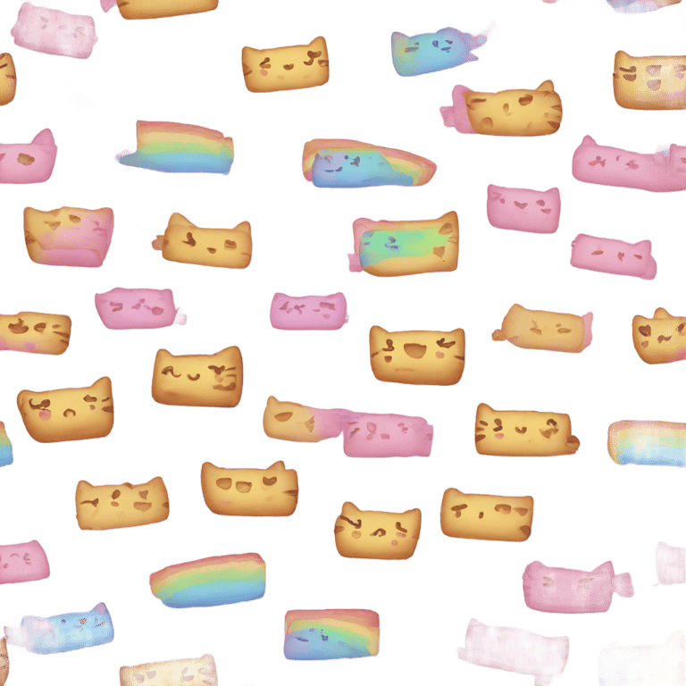 genmoji: Nyan cat once again