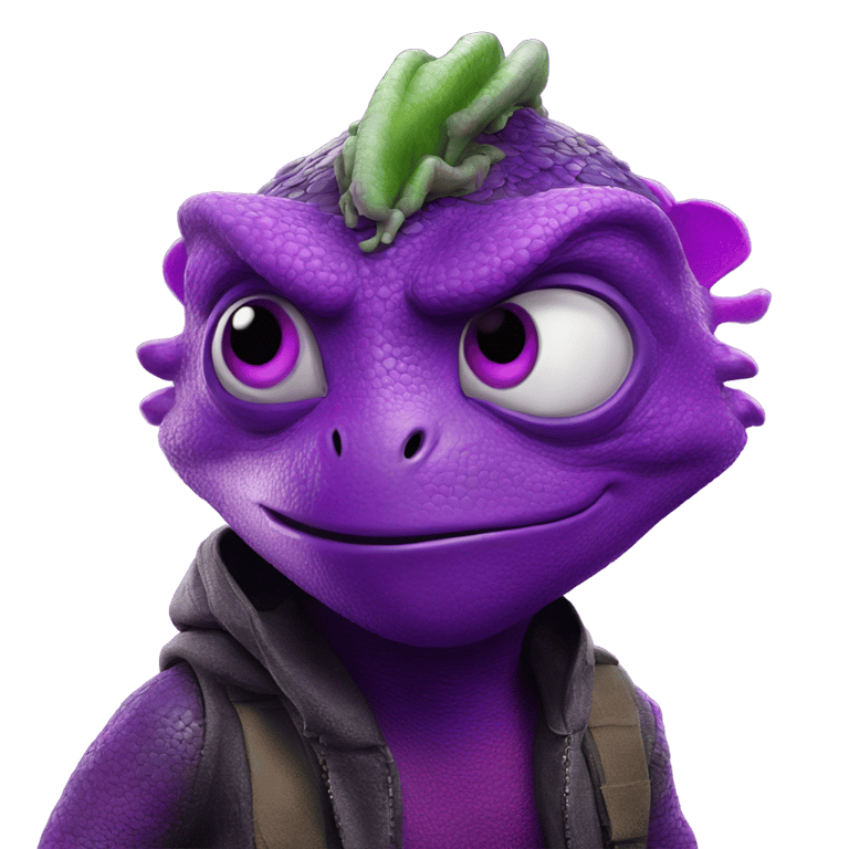 絵文字：Movie Espio the chameleon