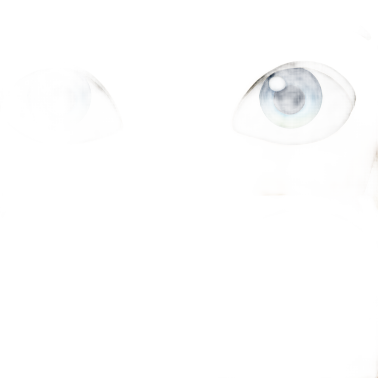 genmoji: simple blue eye graphic