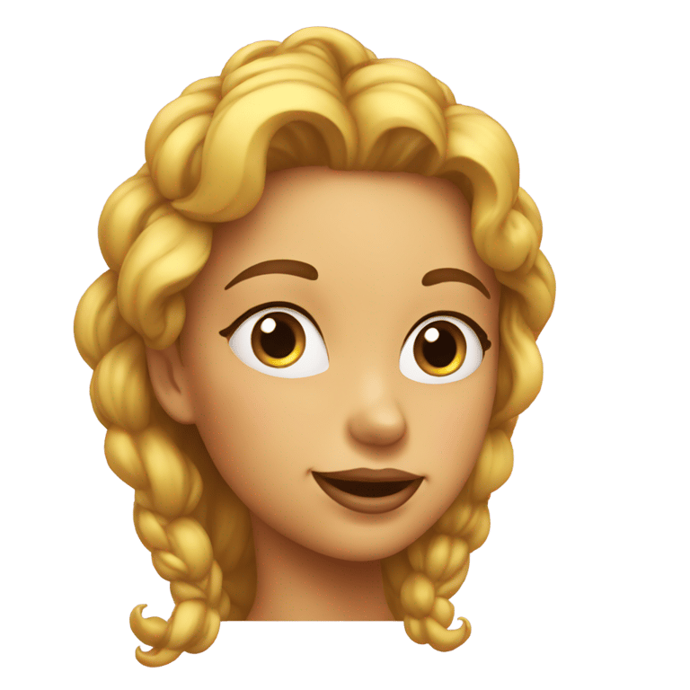 genmoji: Lady Goo Goo