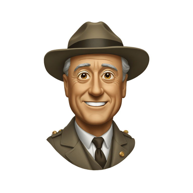 genmoji: Franklin Delano Roosevelt