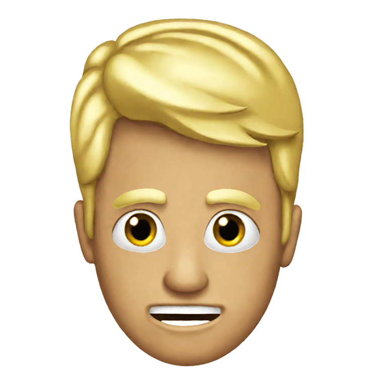 genmoji: text saying "fuck trump"