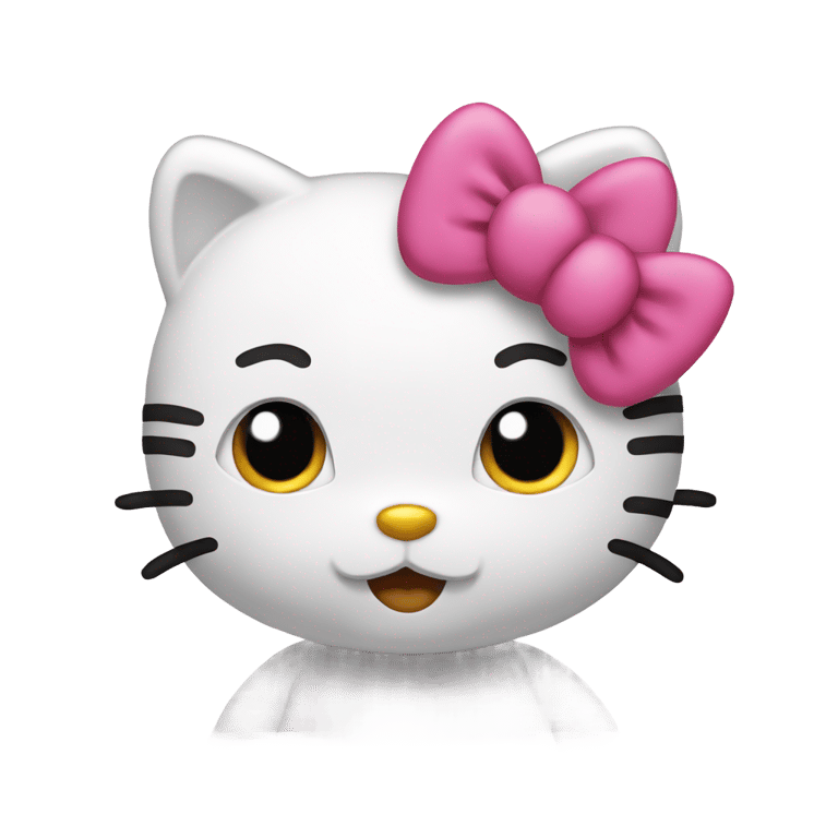 genmoji: Hello kitty