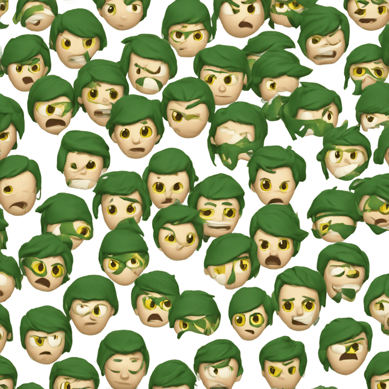 genmoji: Army of sonics fighting