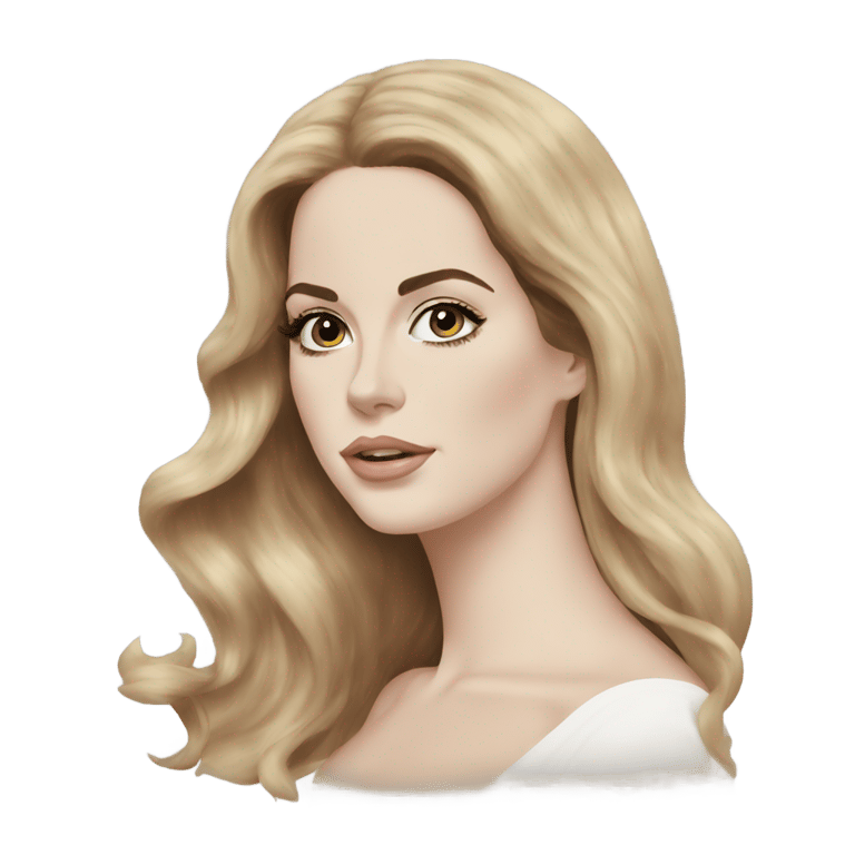 genmoji: Lana Del rey