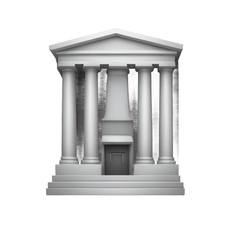 genmoji: monochrome bank