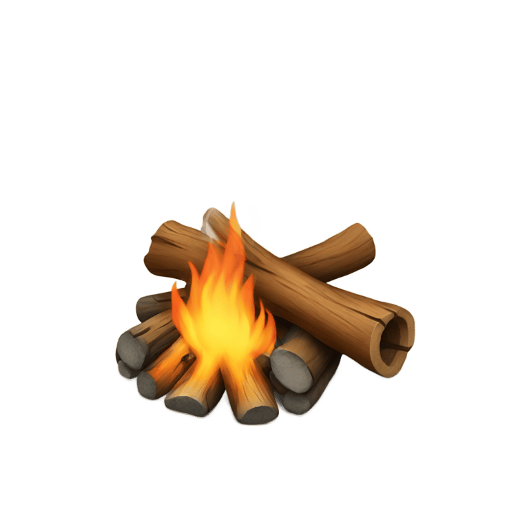 genmoji: campfire