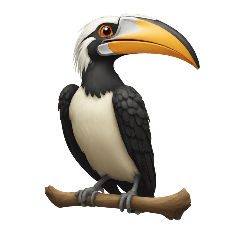 genmoji: Hornbill