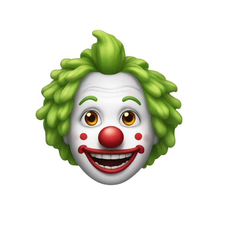 genmoji: Une dent clown