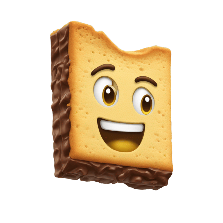 genmoji: Ginormous Crunch bar