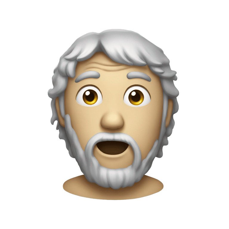 genmoji: weird dude that want to call you